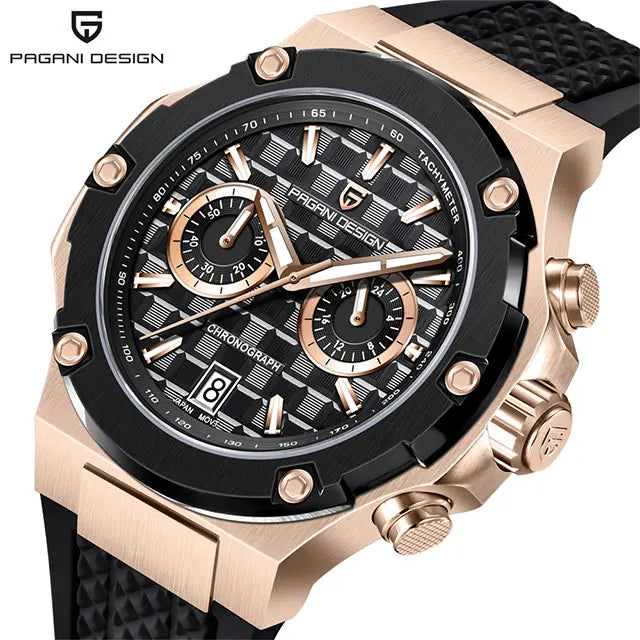 Montre Homme Quartz Chronographe Luxe Anti-Magnétique Pagani Design PD-YS032 – CLEVI Paris