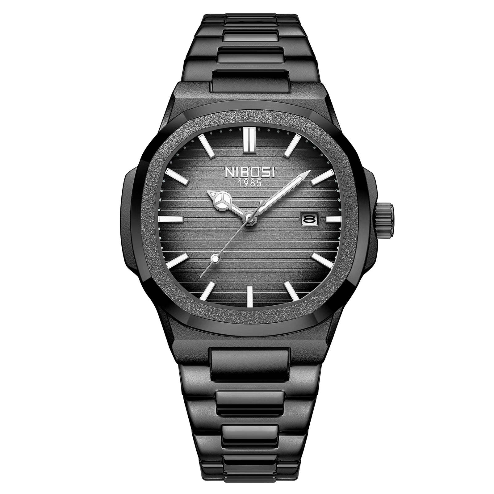 Montre Homme Quartz Militaire | Acier Inoxydable Date Automatique – CLEVI Paris