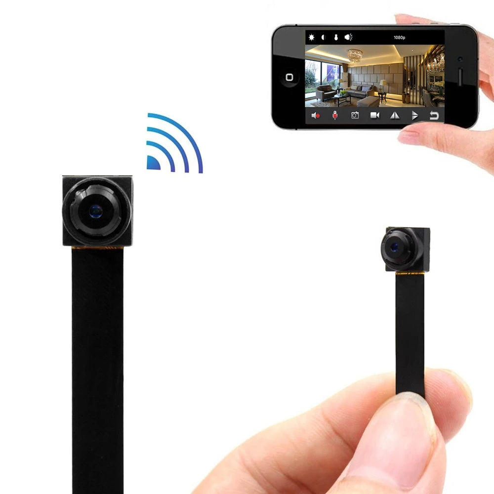 Mini Caméra WiFi DIY 1080P – Détection de Mouvement, Surveillance à Distance & Enregistrement en Boucle – CLEVI Paris