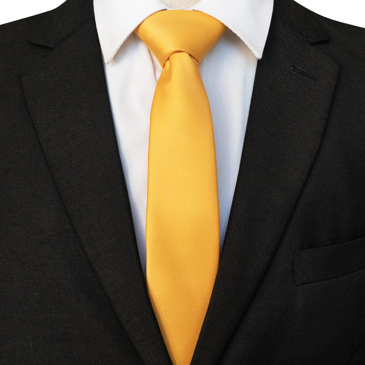 Cravate homme unie 6 cm – CLEVI Paris
