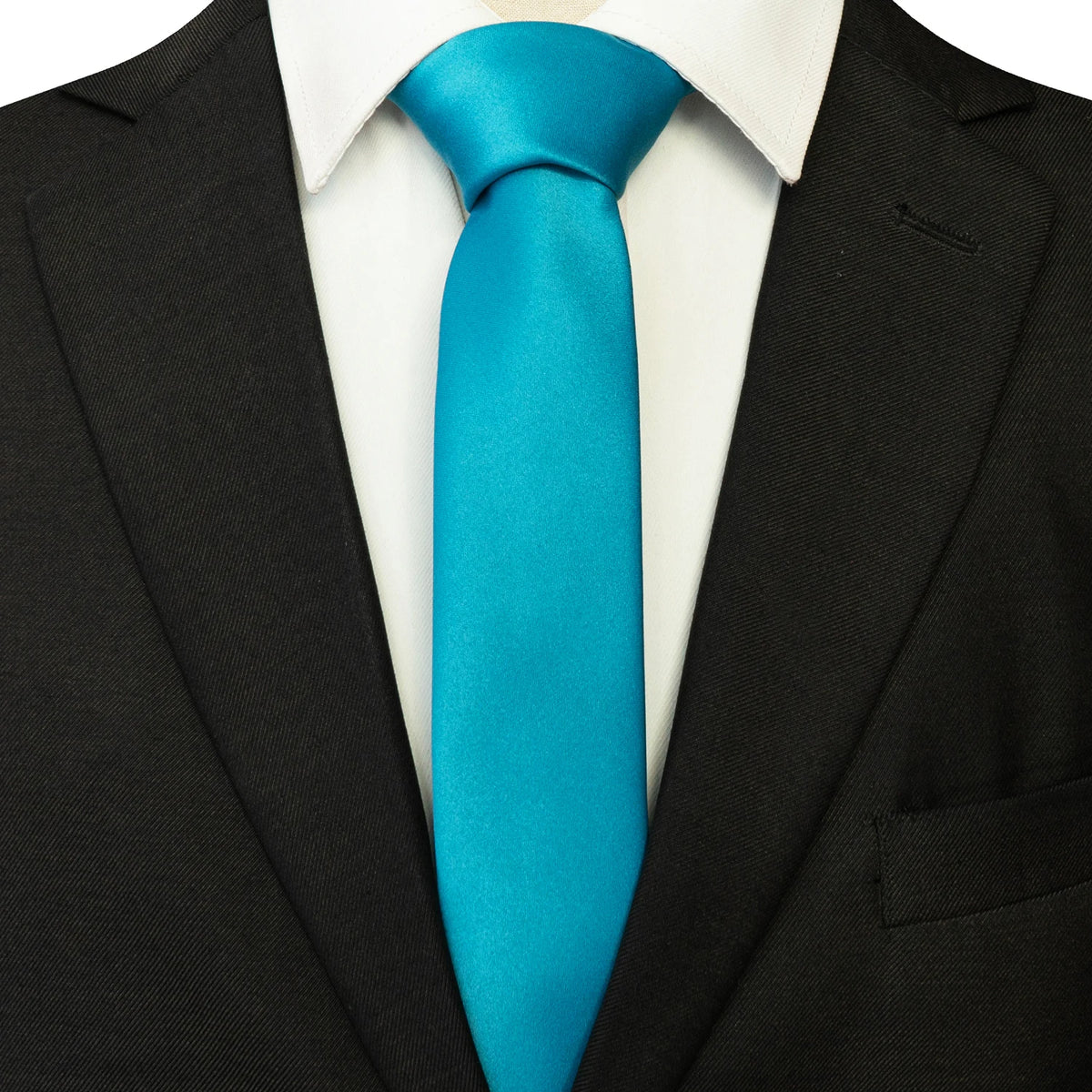 Cravate homme unie 6 cm – CLEVI Paris