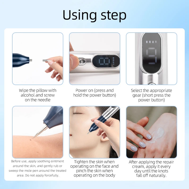Stylo plasma de soin cutané – CLEVI Paris
