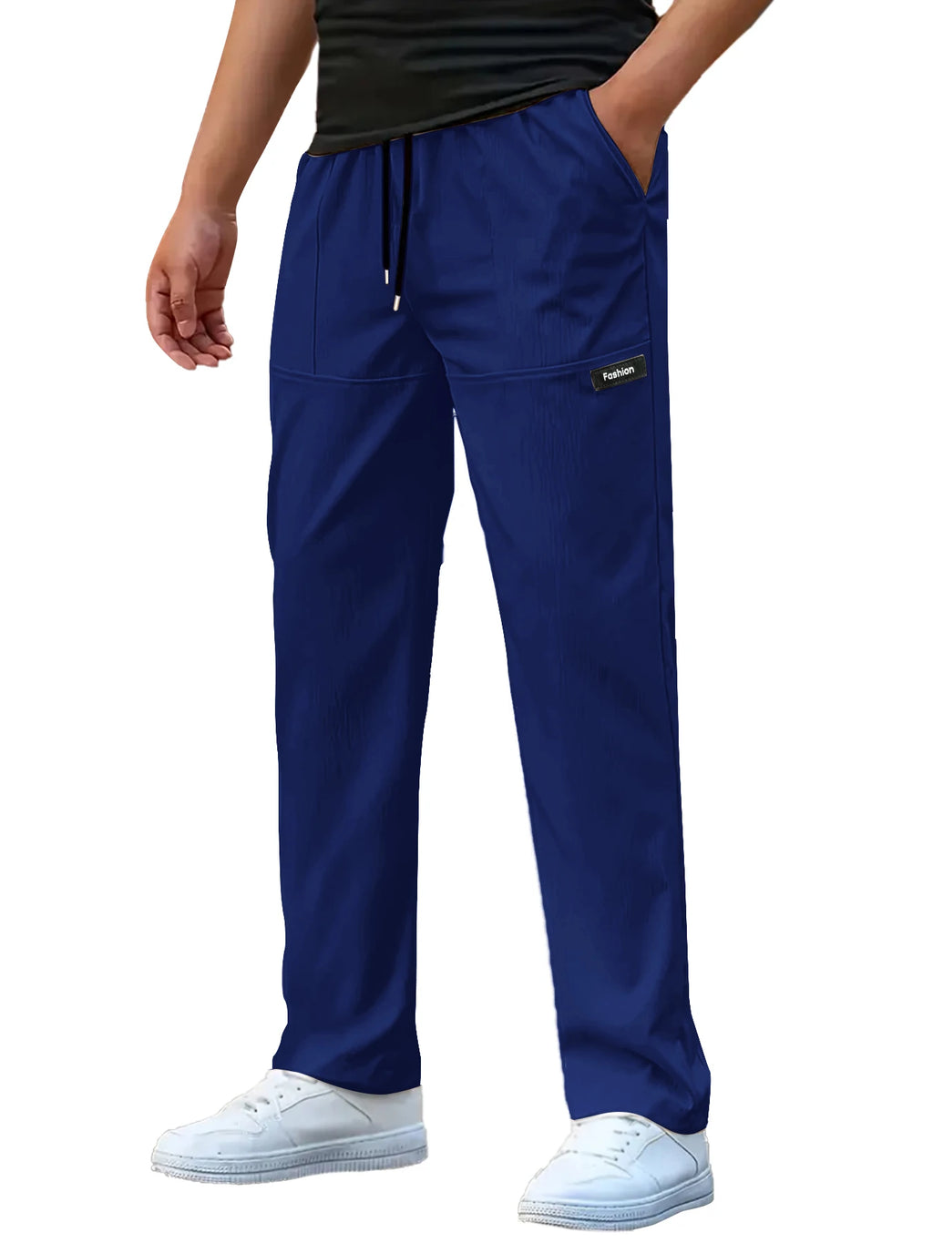 Pantalon Jogger Homme Léger Casual Bleu Marine Blanc Vert Beige Noir – Tailles S-3XL – CLEVI Paris