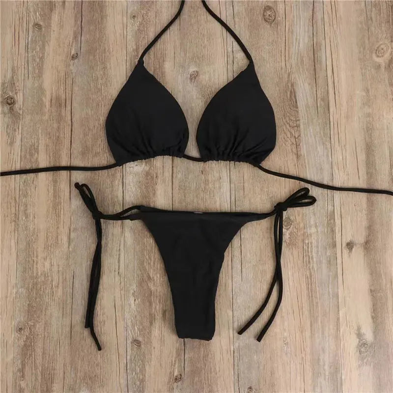 Bikini Femme Push-Up Rembourré — 2 Pièces, Sans Armatures, 6 Couleurs | CLEVI Paris