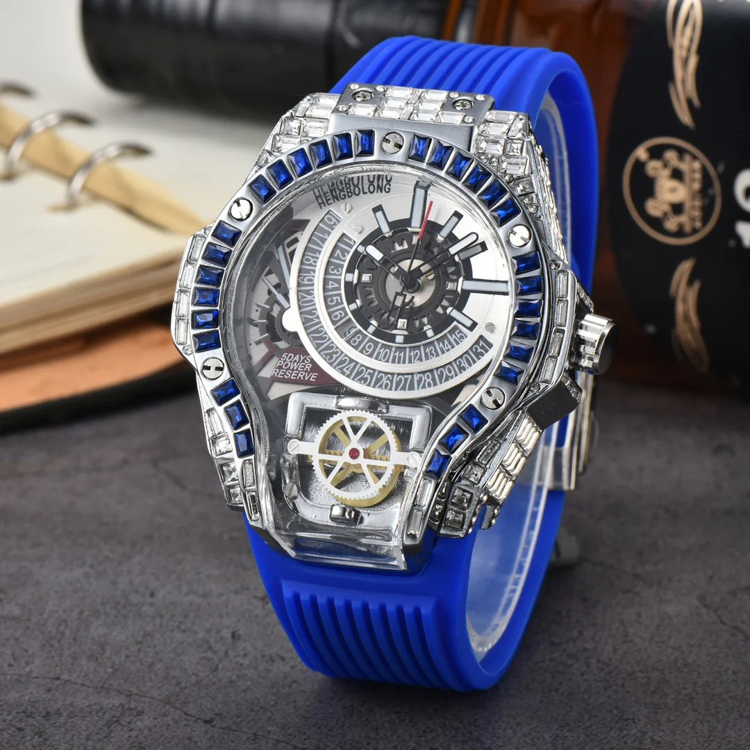 STARPERISH W01 Montre Homme Automatique Japonais Acier Inox Verre Hardlex Lumineux 3 ATM 21 Coloris – CLEVI Paris