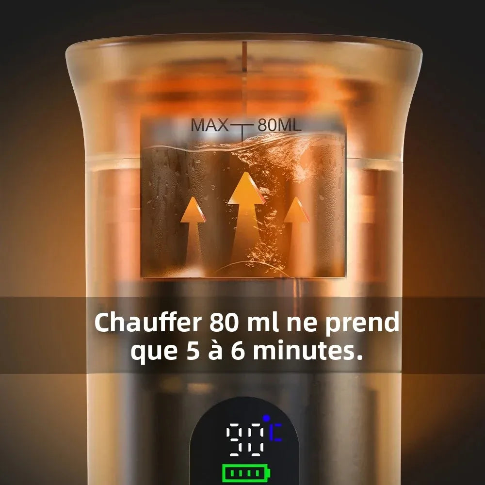 Machine expresso portable sans fil, 3-en-1, 20 bars – CLEVI Paris