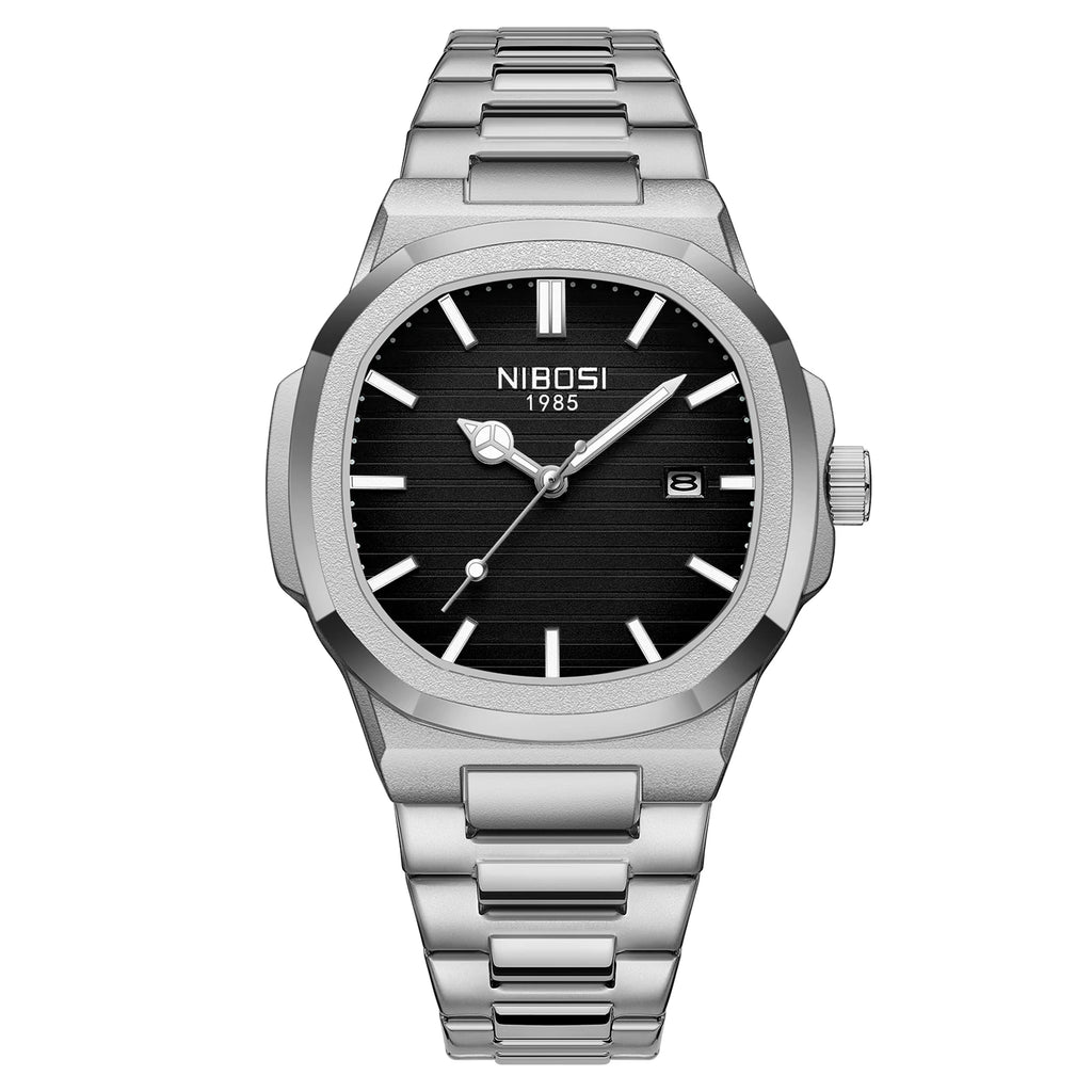 Montre Homme Quartz Militaire | Acier Inoxydable Date Automatique – CLEVI Paris