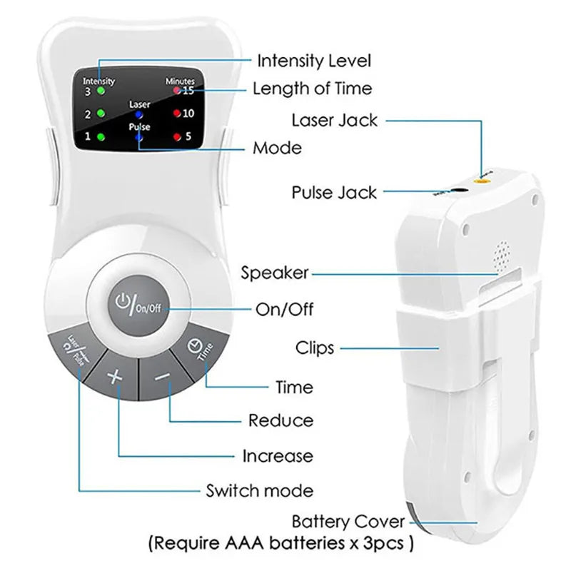 Dispositif Soin Nasal Rhinite Hailicare Pulse Basse Fréquence & Laser Cils Nasaux – CLEVI Paris