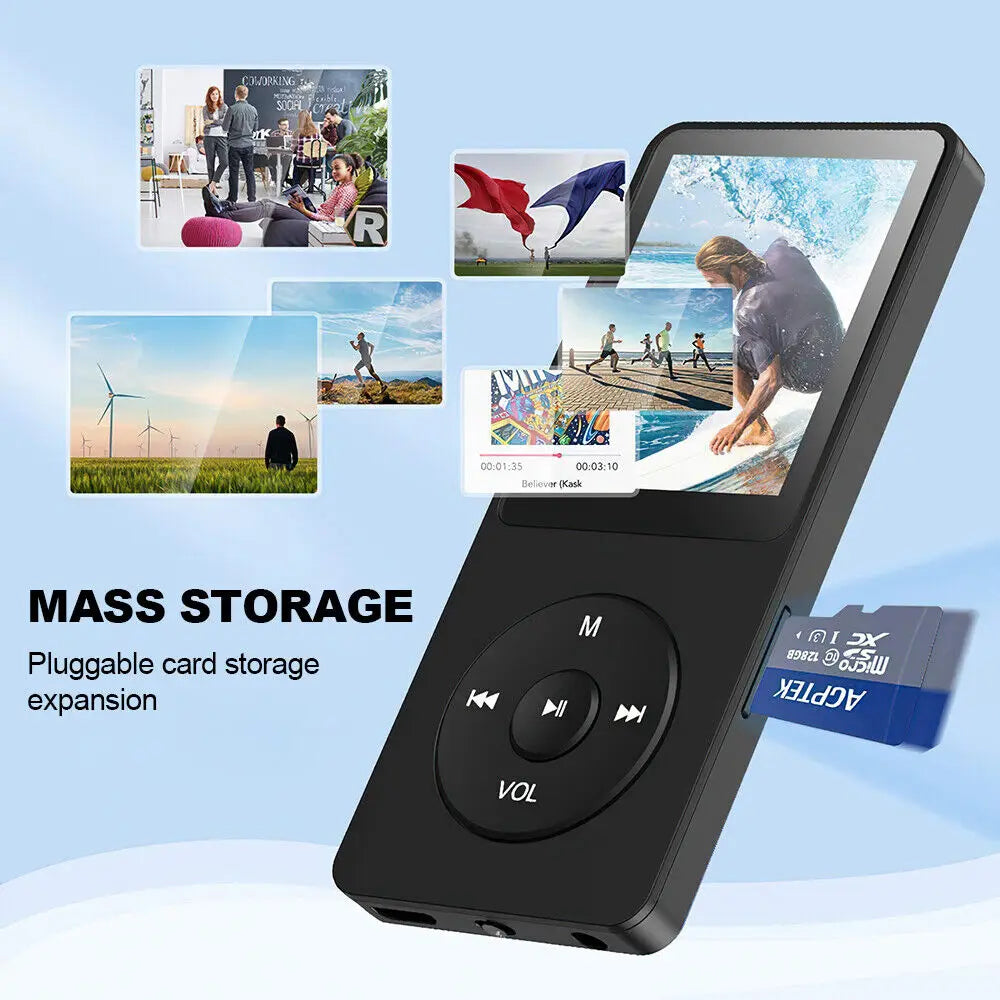 NVPONE Lecteur MP3/MP4 Bluetooth 4.0 TF 128Go FM Enregistreur Sport – CLEVI Paris