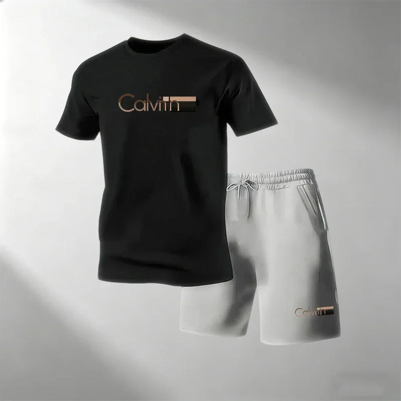Ensemble Streetwear Homme T-Shirt + Short Sport Quick-Dry – CLEVI Paris