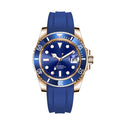 Montre Automatique Homme Corgeut 40mm – NH35 / PT5000 / Miyota Lunette Céramique Bracelet Caoutchouc – CLEVI Paris