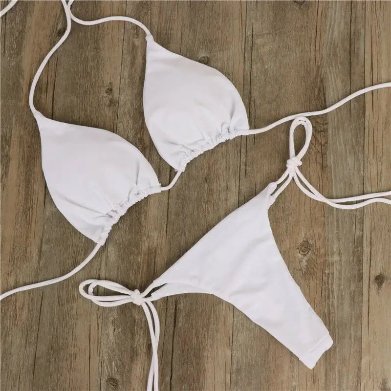 Bikini Femme Push-Up Rembourré — 2 Pièces, Sans Armatures, 6 Couleurs | CLEVI Paris
