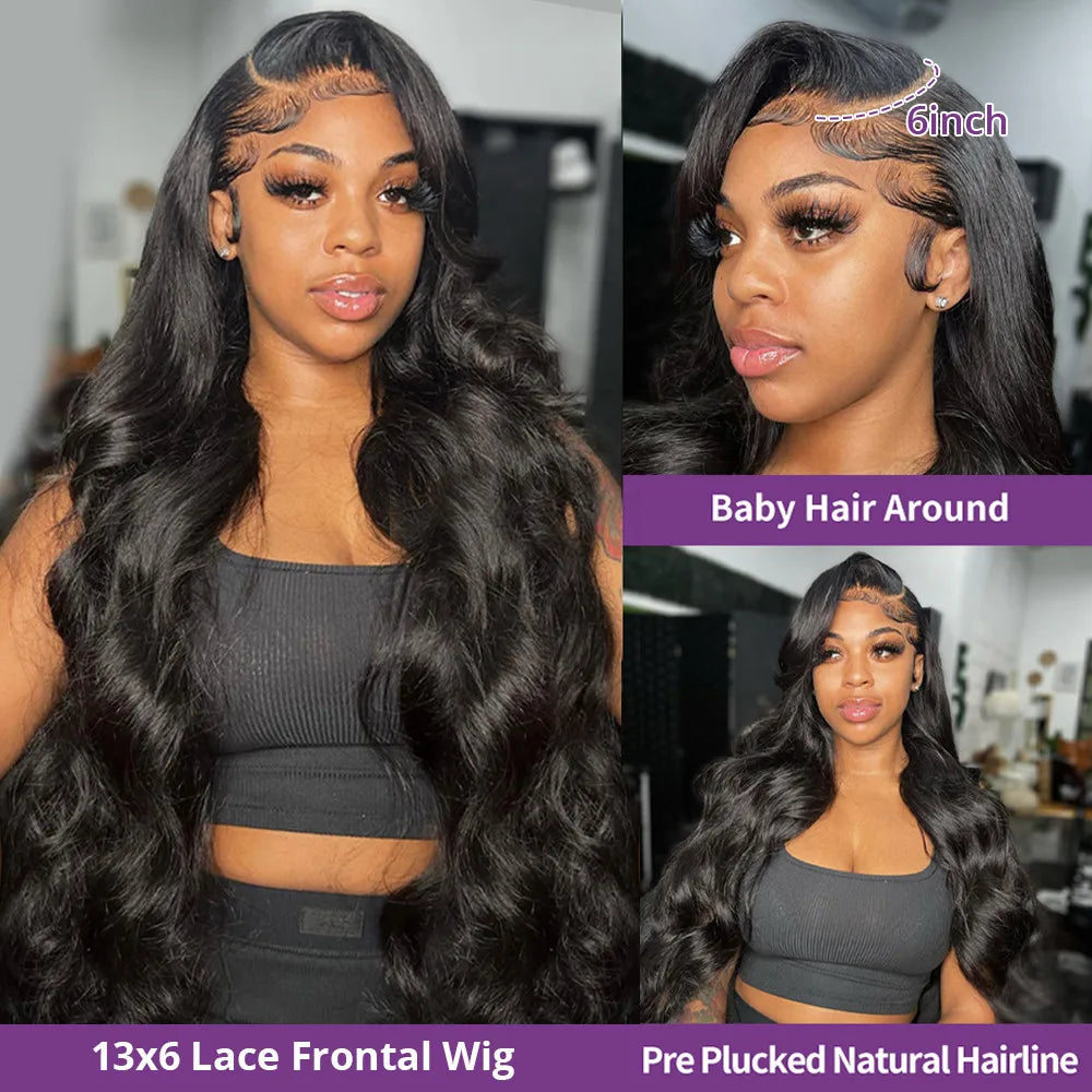 Perruque Body Wave HD Lace Front Cheveux Humains Remy – CLEVI Paris