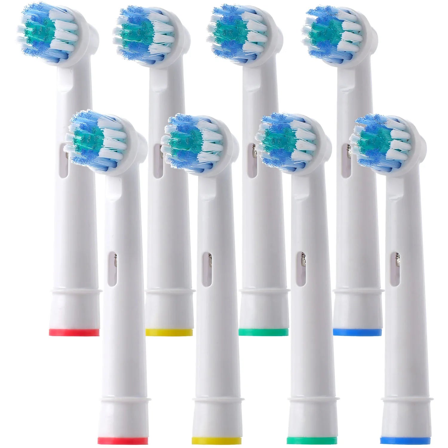 Têtes de Remplacement Brosse à Dents Électrique | Compatible Oral-B D100 D25 D30 D32 – CLEVI Paris