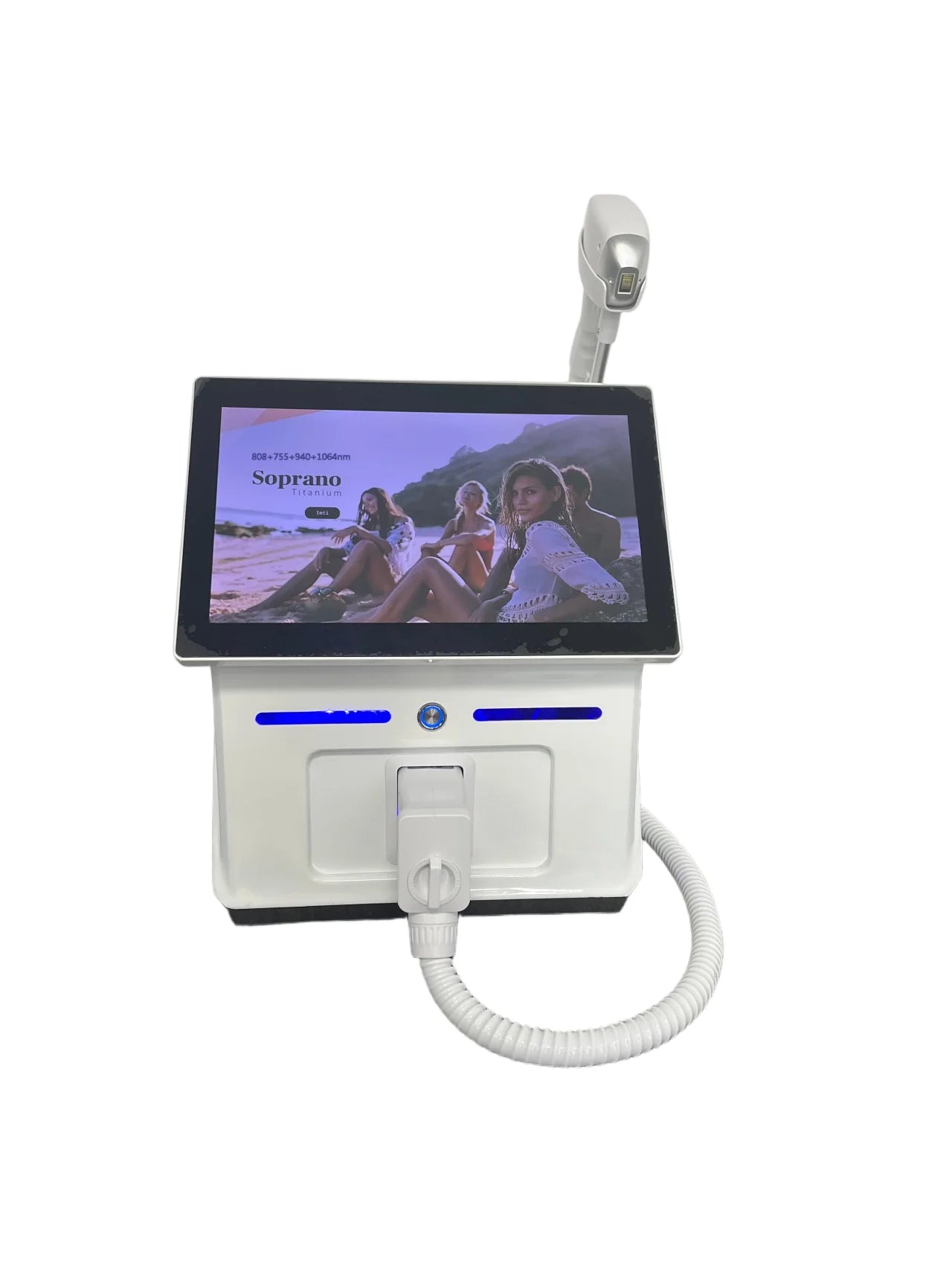 Machine Laser Diode Professionnelle Épilation Définitive | 4 Longueurs d’Onde 755-808-940-1064nm | 3000W / 4000W – CLEVI Paris