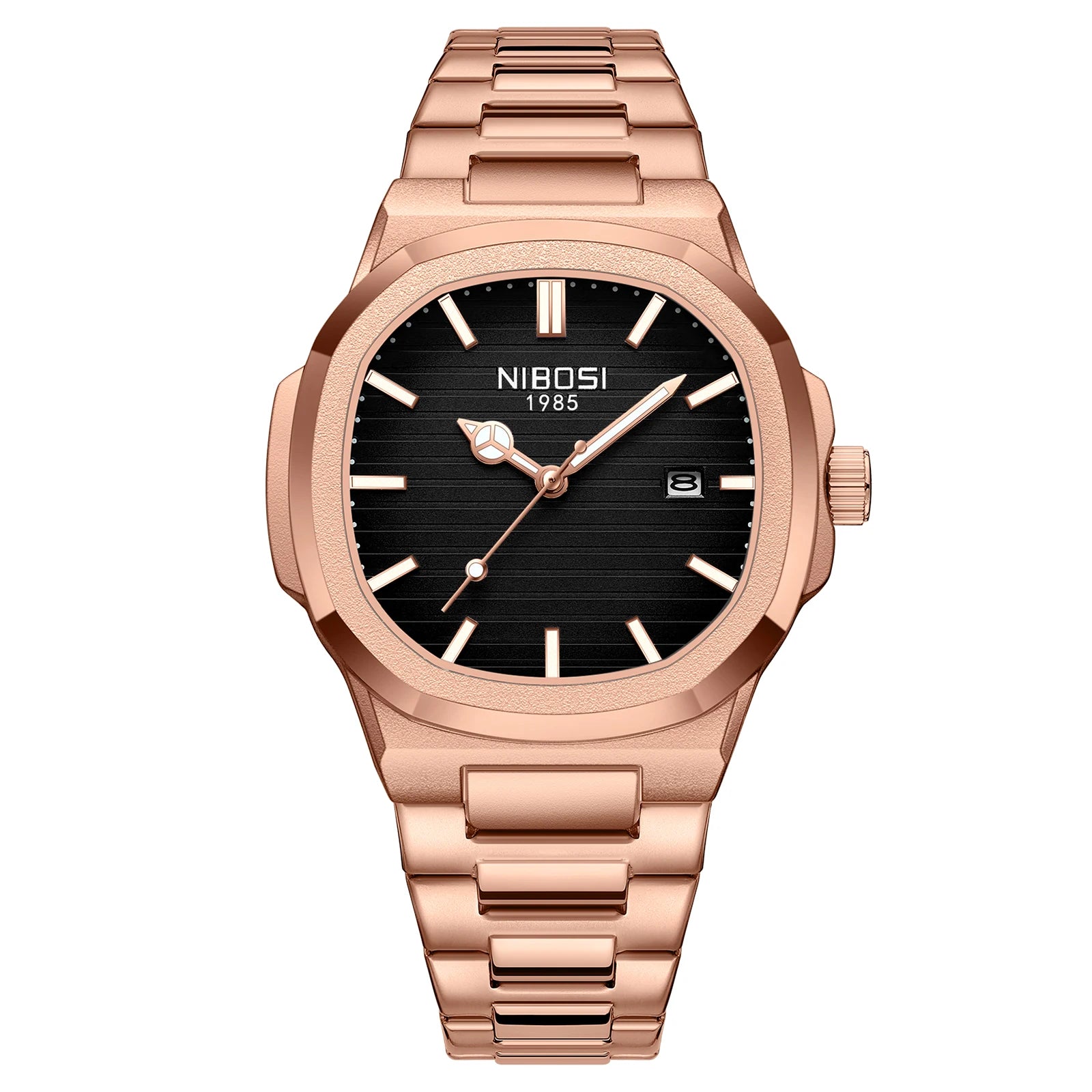 Montre Homme Quartz Militaire | Acier Inoxydable Date Automatique – CLEVI Paris