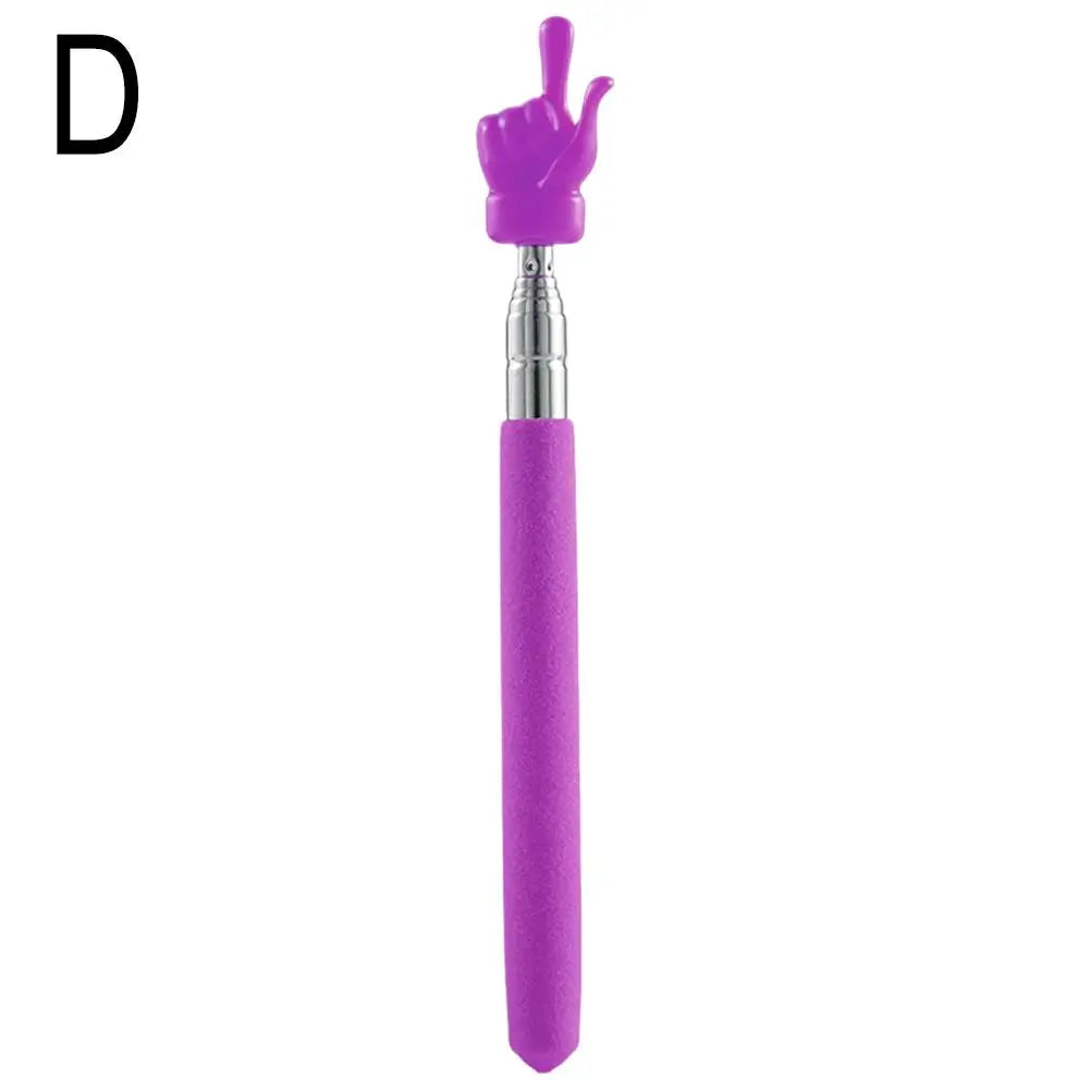 Baguette Télescopique Enseignant Acier Inoxydable | Design Main, 17–55 cm, École & Formation – CLEVI Paris