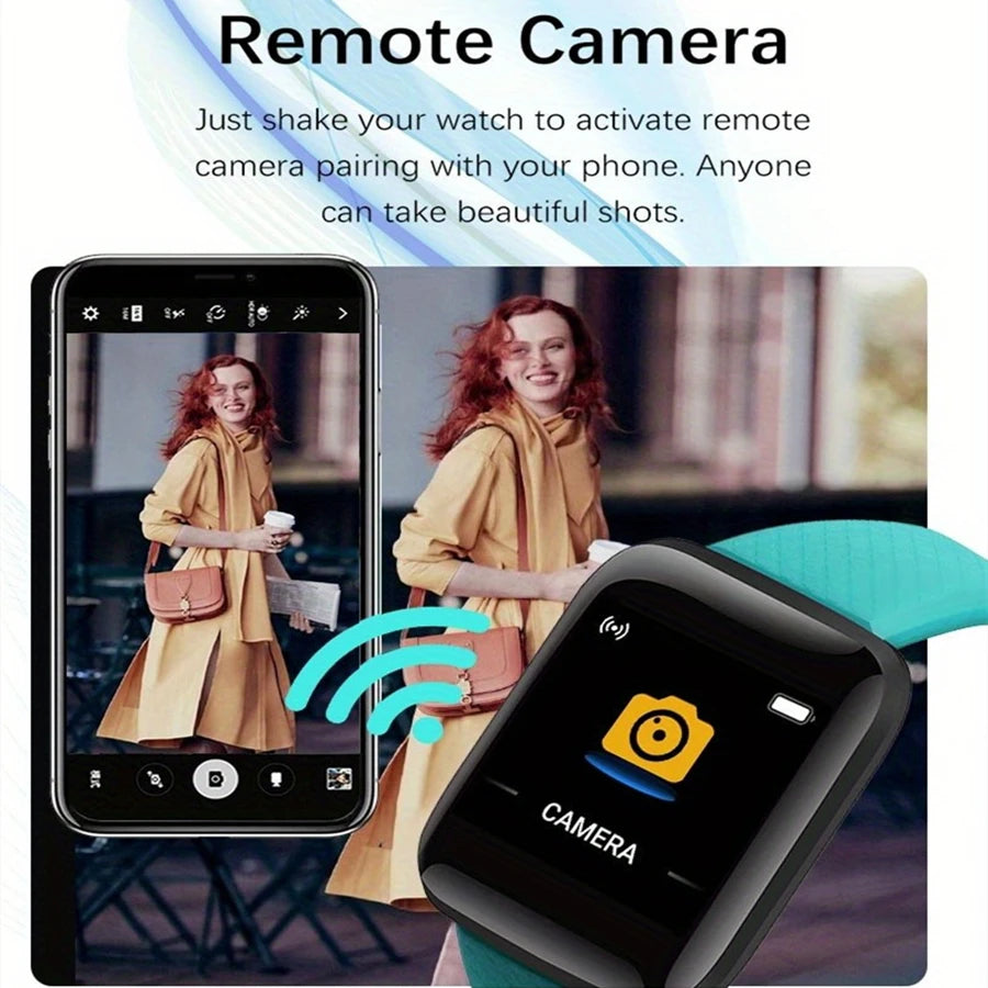 Smartwatch Connectée Y68 / 116Plus — CLEVI Paris
