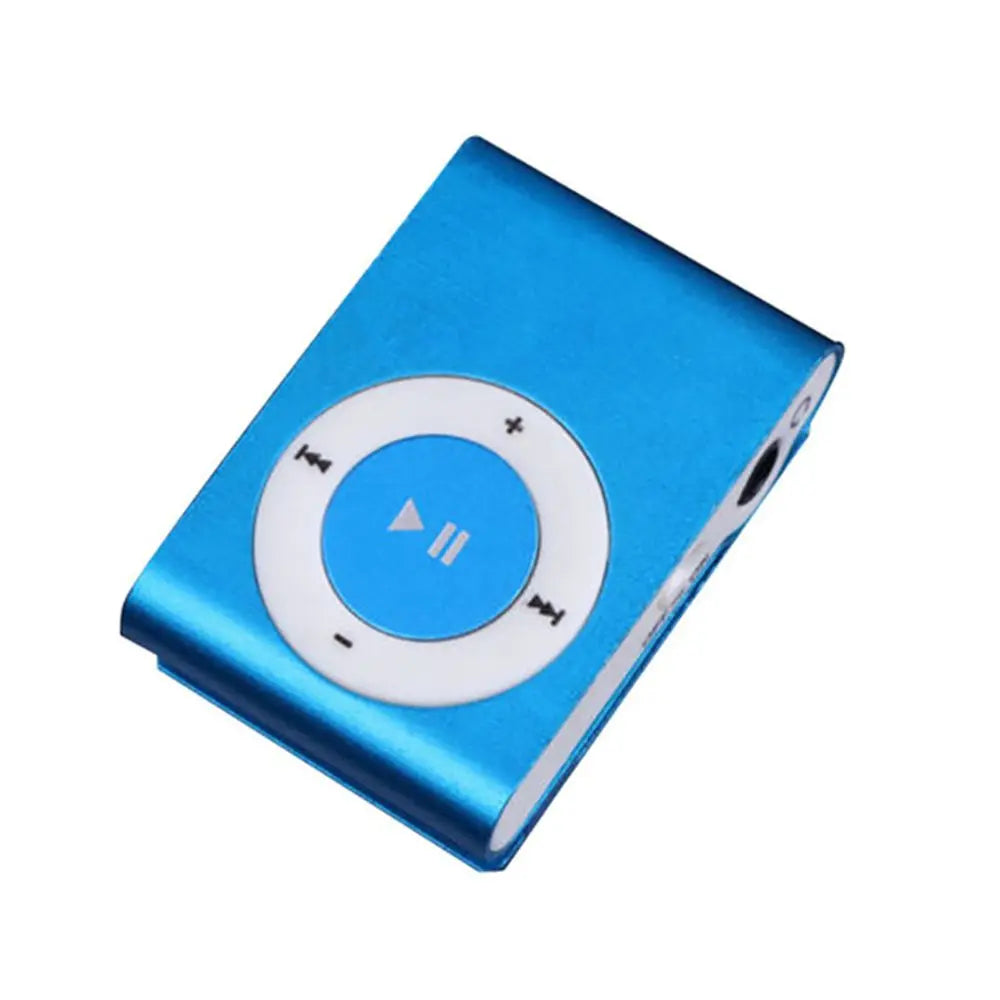 Mini Lecteur MP3 Clip Sport – Boîtier Métal, Jack 3,5 mm, 8 Couleurs | Walkman