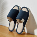 Chaussons Intérieur Homme Lin & EVA | Confortables, Respirants, Printemps & Automne, 4 Coloris – CLEVI Paris