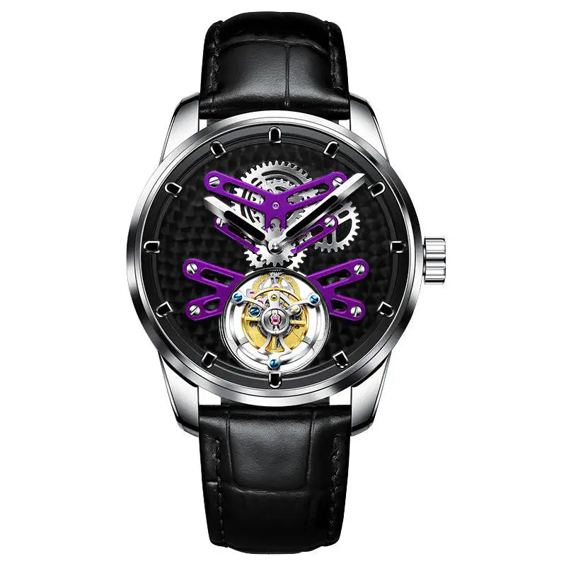 Montre Homme Tourbillon Squelette Military Aesop 7029 – CLEVI Paris