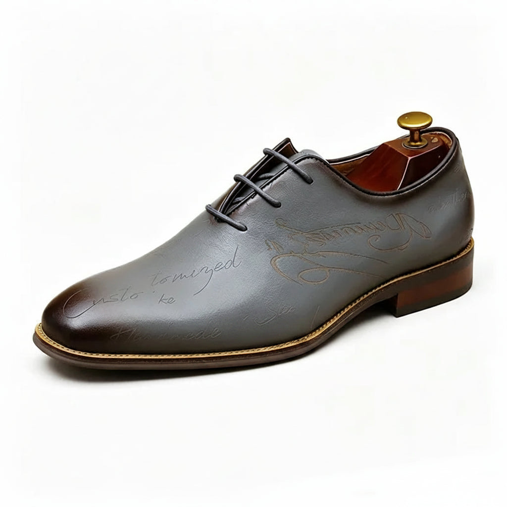 Chaussures Cuir Véritable Homme | Talon Aiguille Bride Cheville Bout Pointu – CLEVI Paris