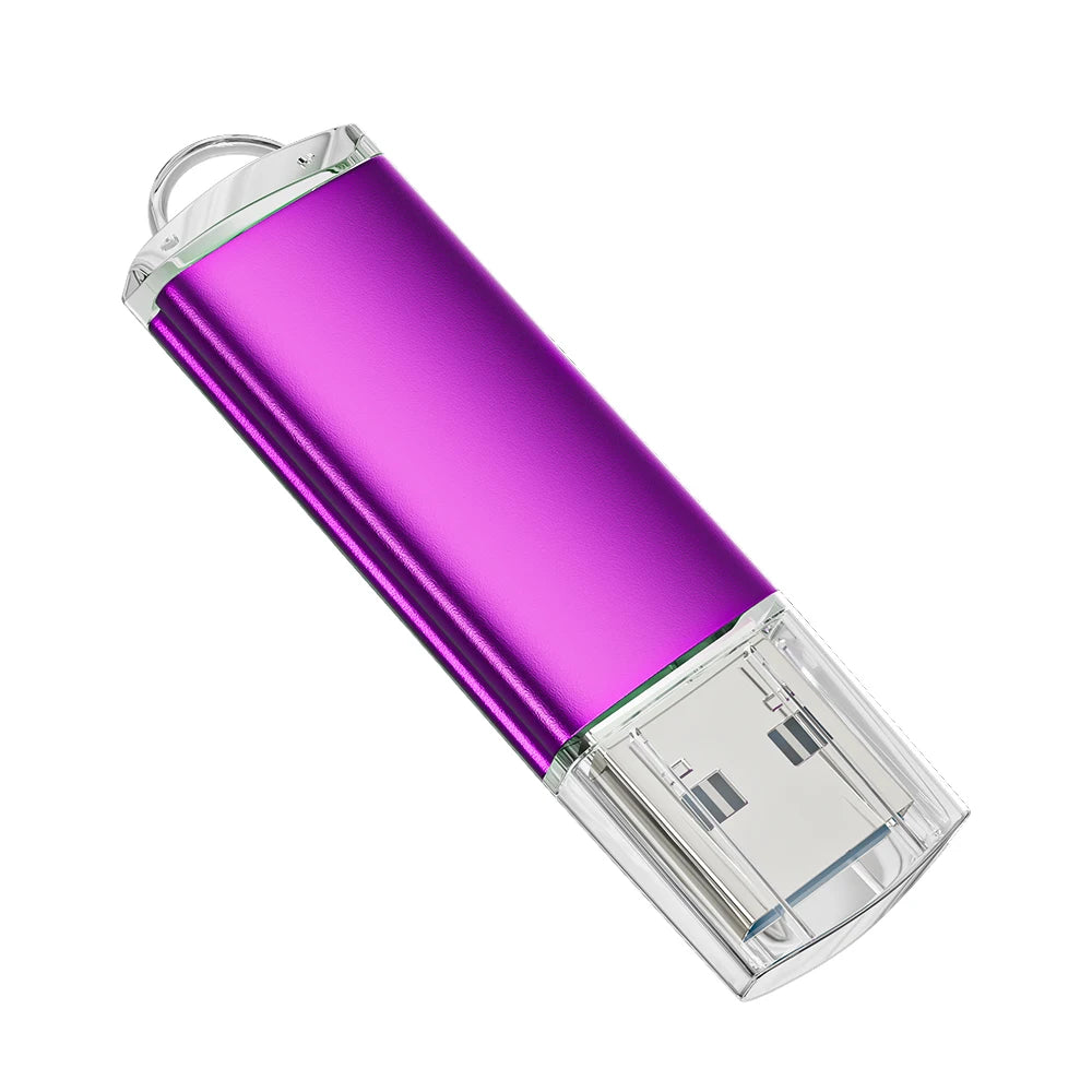 Clé USB 2.0 Métal Haute Vitesse | Pendrive 4 à 128 Go 9 Coloris – CLEVI Paris