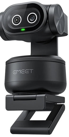 Webcam 4K PTZ EMEET PIXY – Double Caméra IA, Suivi Automatique & Capteur Sony – CLEVI Paris