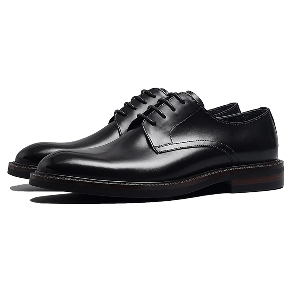 Oxford Derby Homme Cuir Vache Business Mariage Respirant – CLEVI Paris