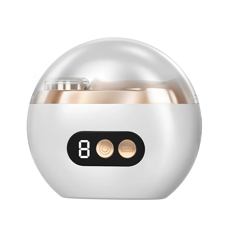 Coupe-Ongles Électrique 3-en-1 LED — 3 Vitesses, Collecteur Poussière — CLEVI Paris