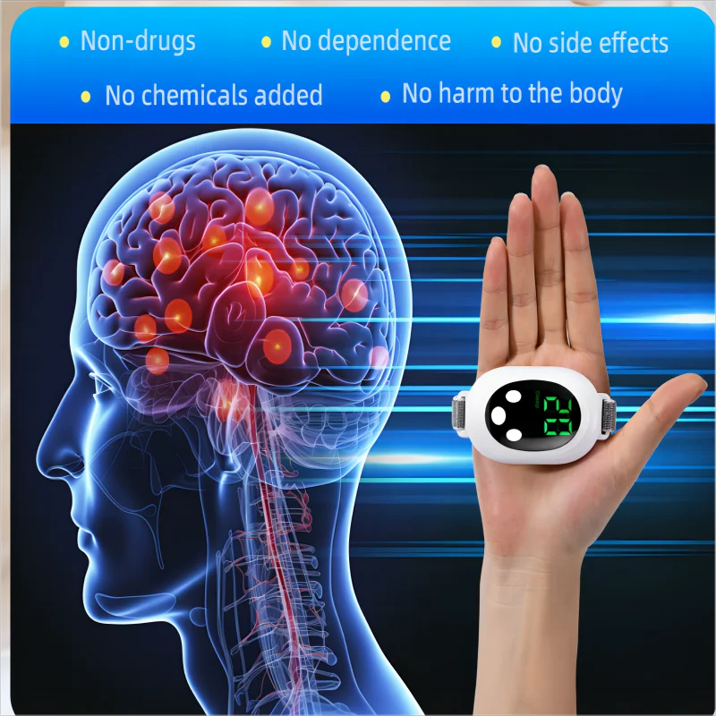 Appareil de Massage EMS Anti-Insomnie – Aide au Sommeil par Microcourant – CLEVI Paris