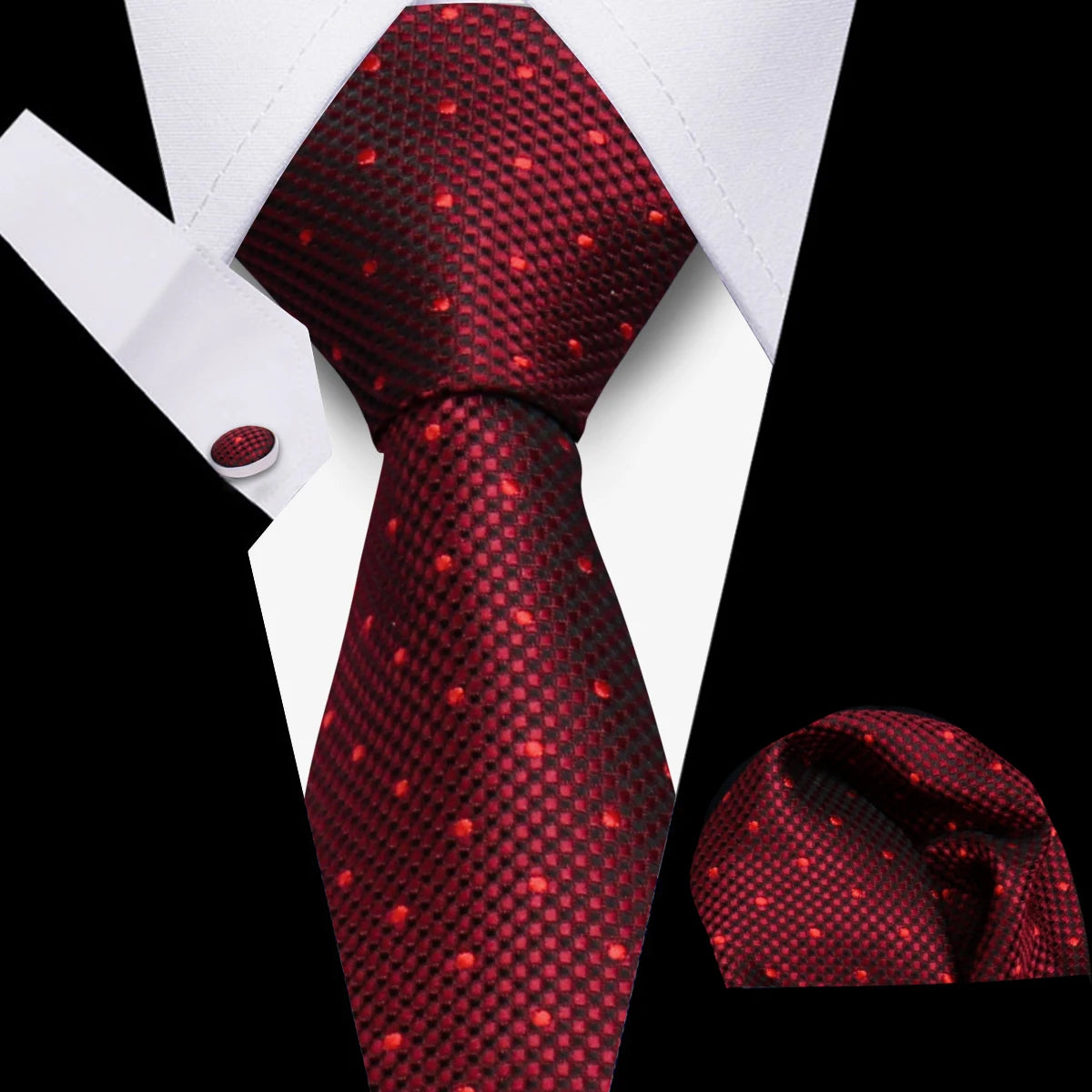 Coffret cravate homme, pochette et boutons – CLEVI Paris