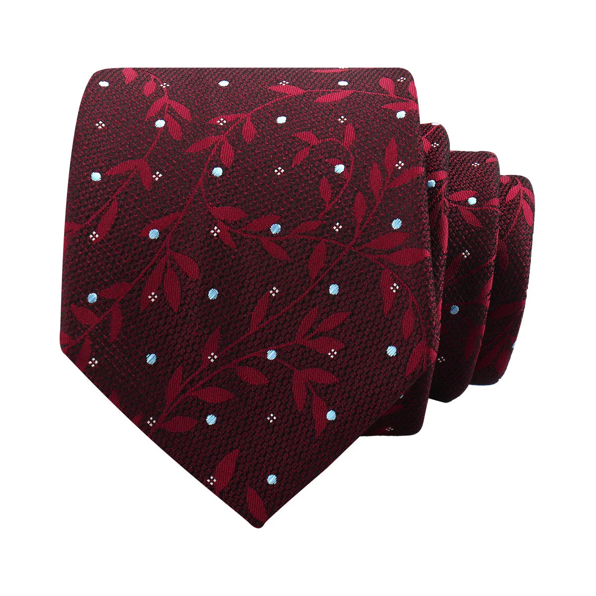 Cravate unisexe jacquard à motifs – CLEVI Paris