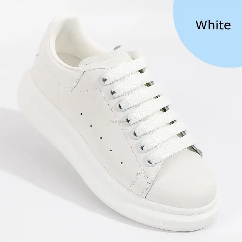 Lacets plats colorés pour baskets – CLEVI Paris