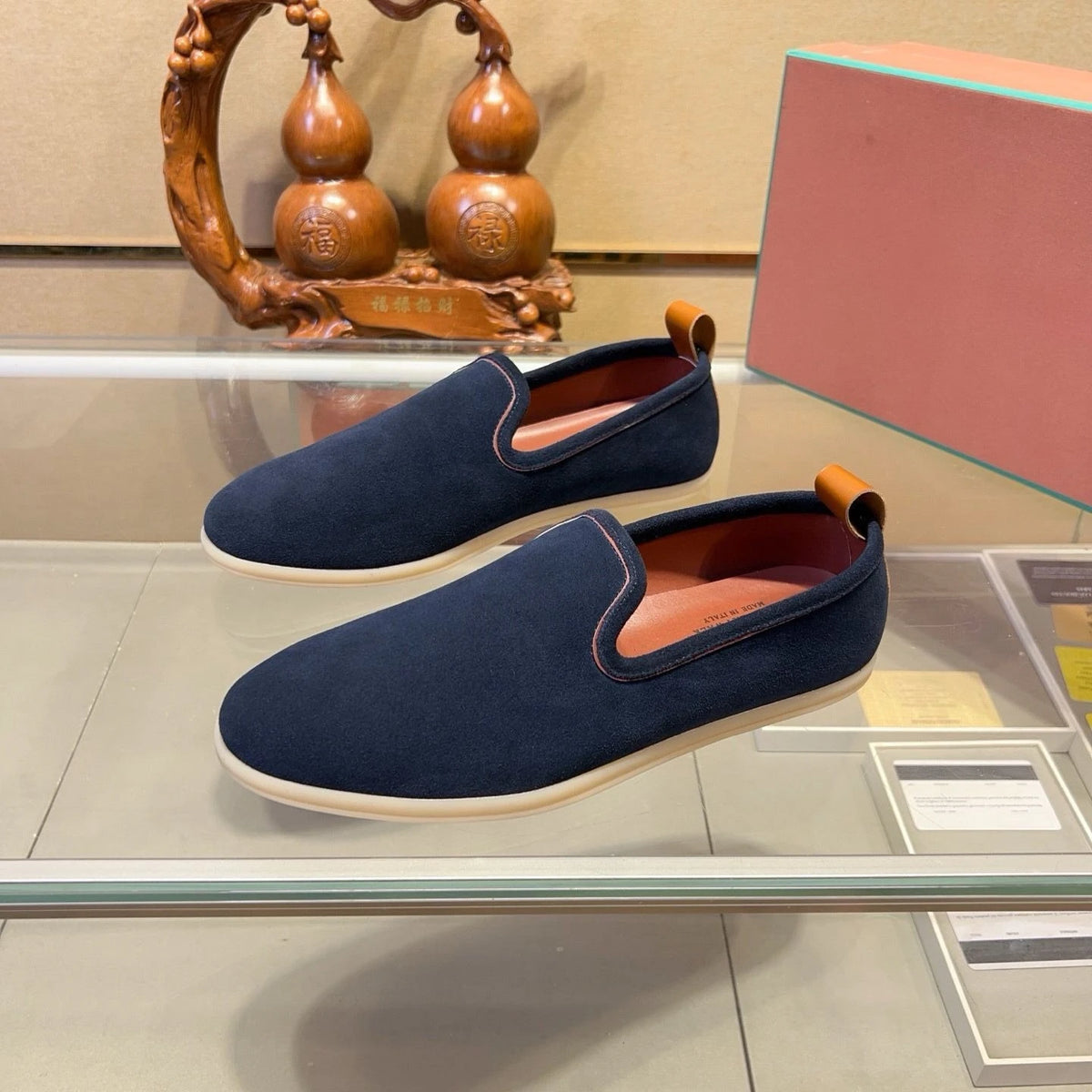 Pantoufles homme en flanelle – CLEVI Paris