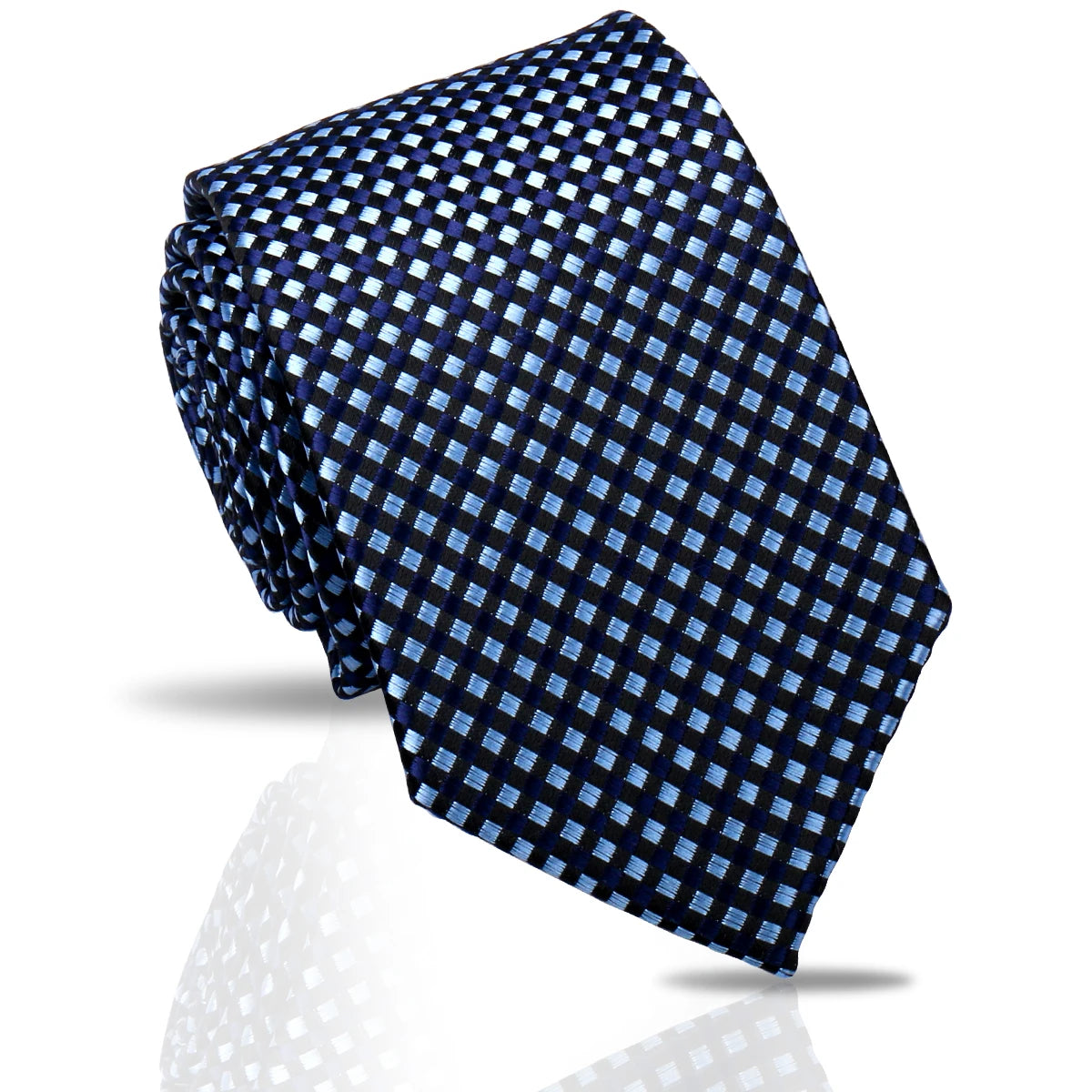 Cravate unisexe rayée 7,5 cm – CLEVI Paris