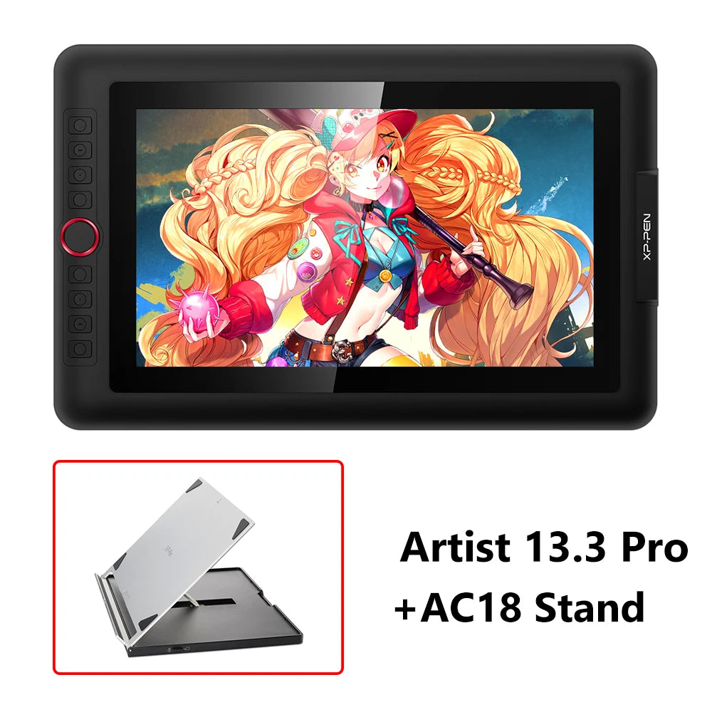 Tablette Graphique Écran XPPen Artist 13.3 Pro V2 Stylet 16K Niveaux – CLEVI Paris