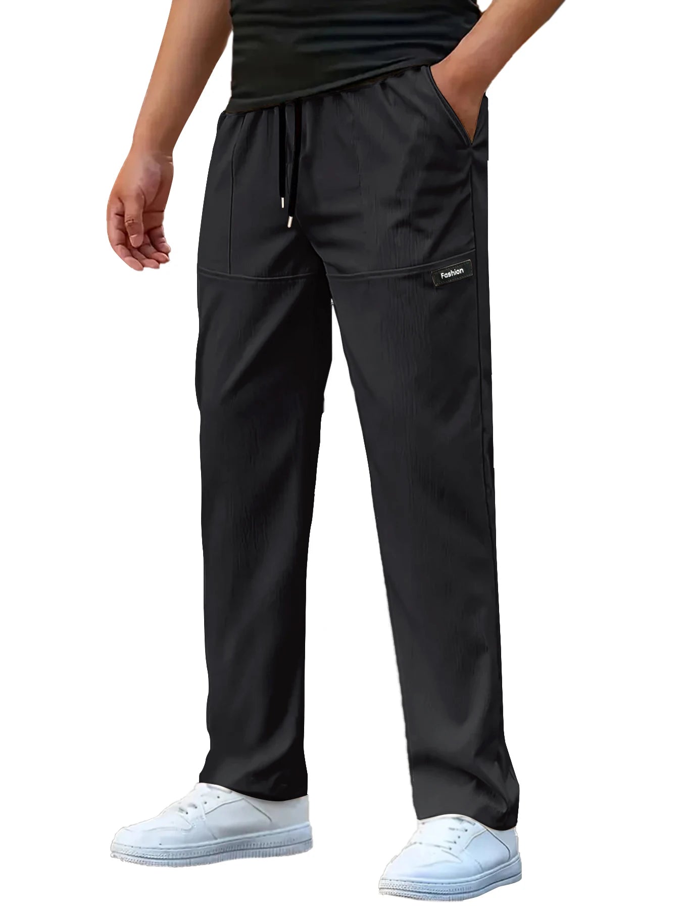 Pantalon Jogger Homme Léger Casual Bleu Marine Blanc Vert Beige Noir – Tailles S-3XL – CLEVI Paris
