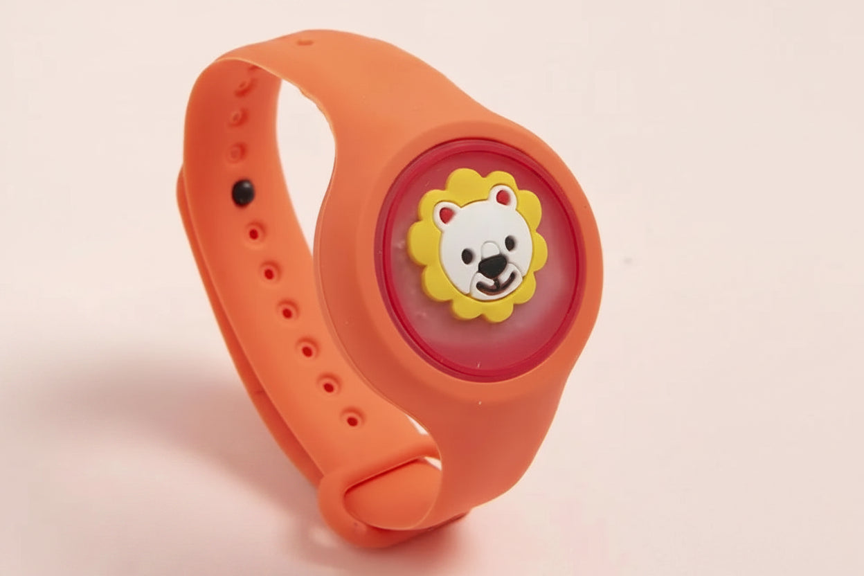 Bracelet Anti-Moustiques Enfants – 10 Motifs Animaux, Extérieur & Sport – CLEVI Paris