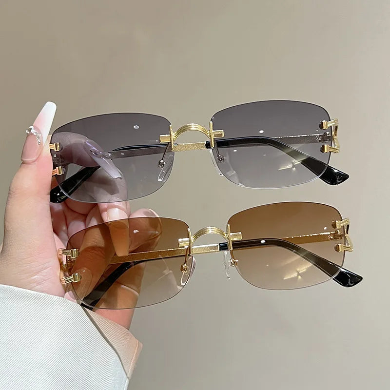Lunettes femme carrées dégradées QVQV – CLEVI Paris
