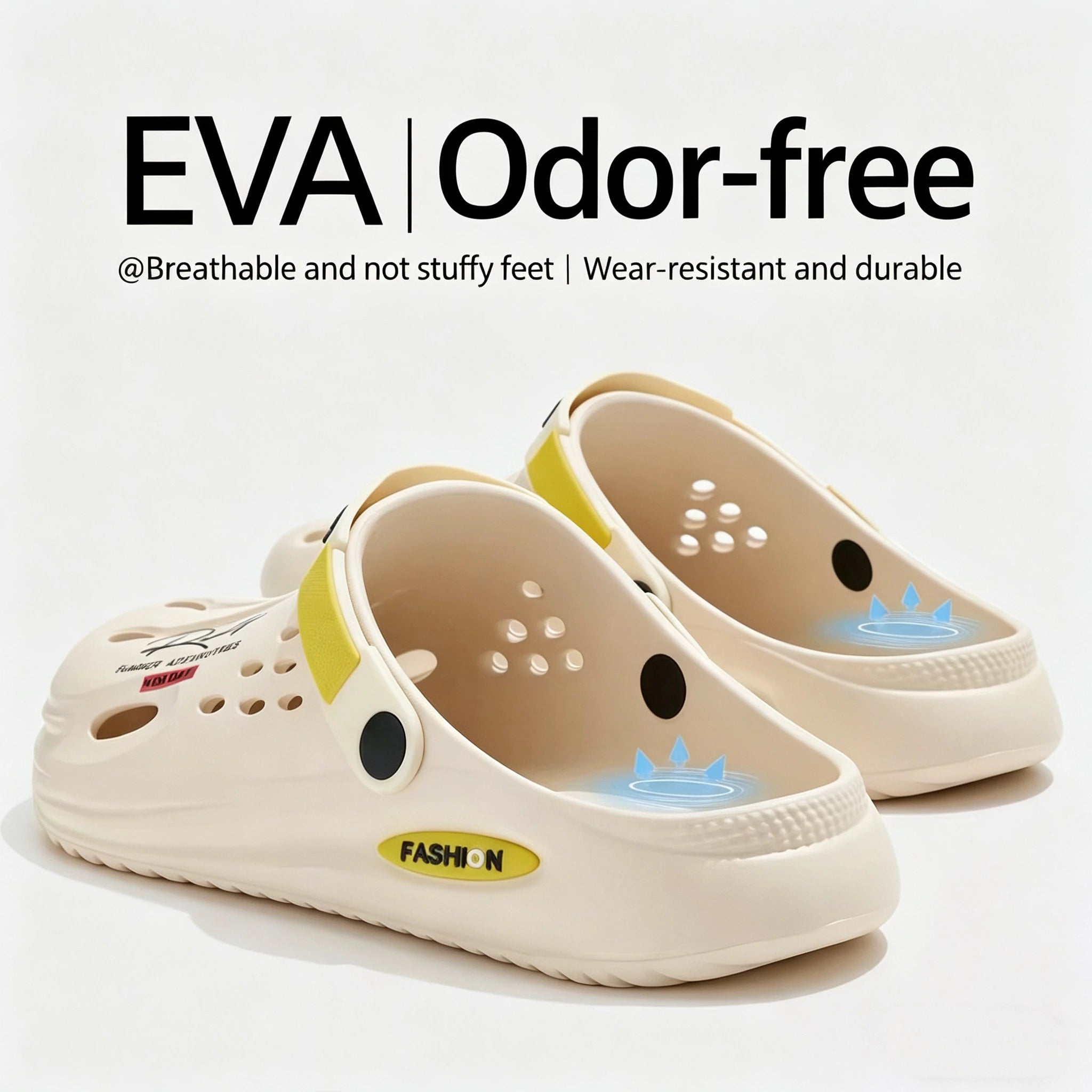 Mules EVA Unisexe Plateforme Confort Été Sabots Légers – CLEVI Paris