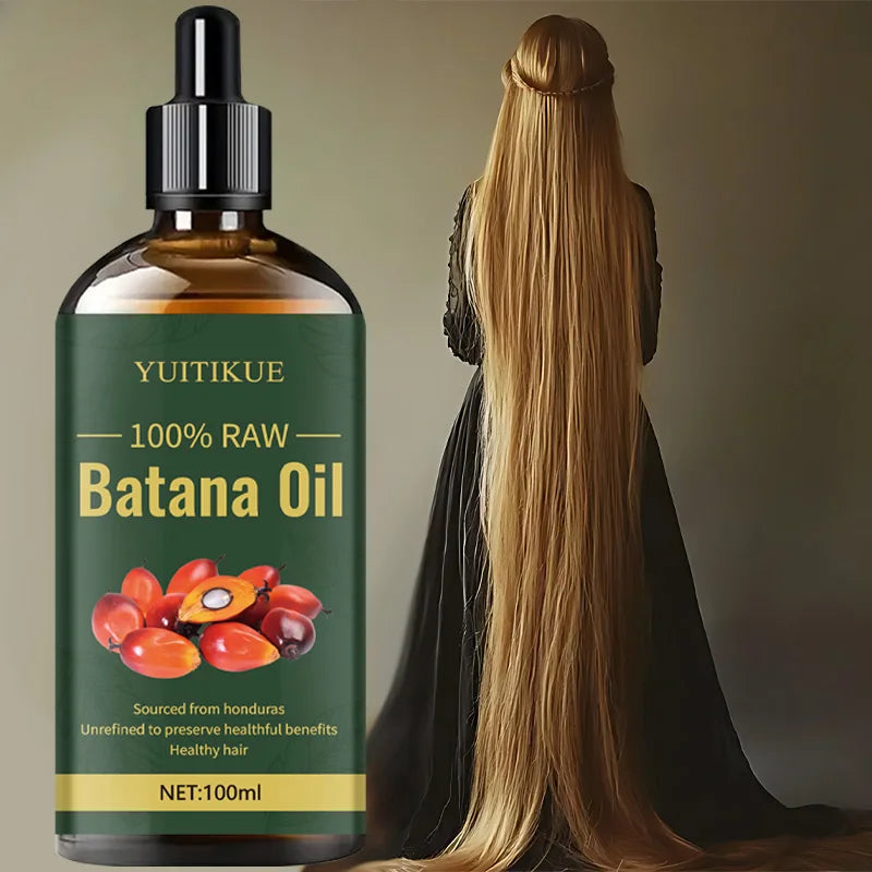 Huile de Batana Pure YUITIKUE 100g | Hydratation Cuir Chevelu & Renforcement | Collagène & Biotine | Certifiée CPNP – CLEVI Paris