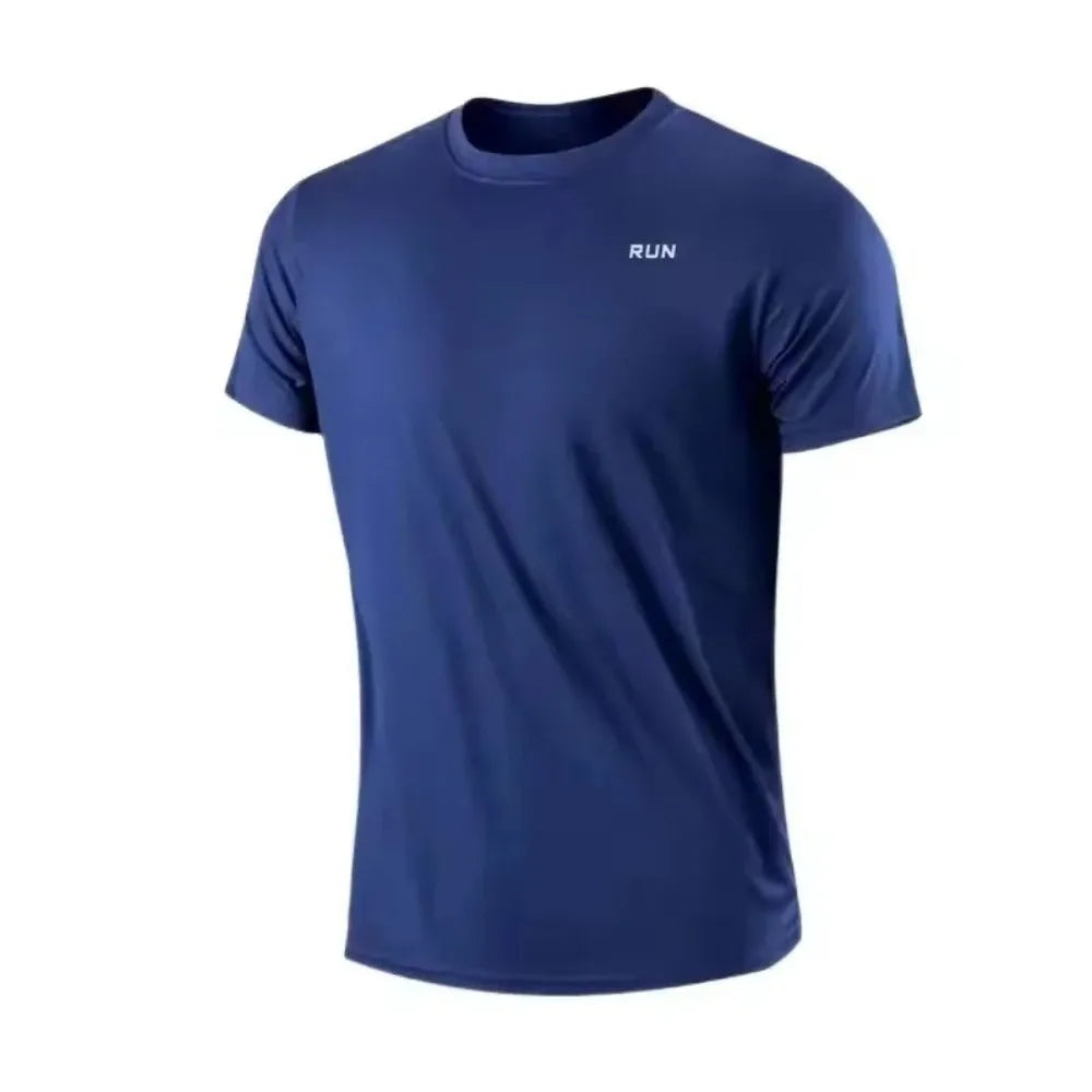 T-Shirt Sport Homme Séchage Rapide Running Fitness Manches Courtes – CLEVI Paris