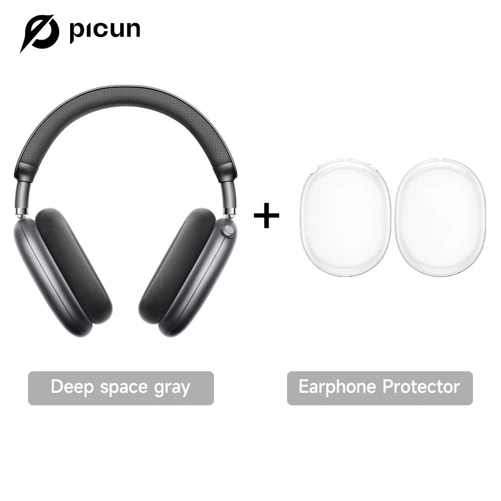 Casque Picun F8 Pro ANC -52dB Spatial 3D Head Tracking BT 5.4 140h 5 Micros ENC – CLEVI Paris