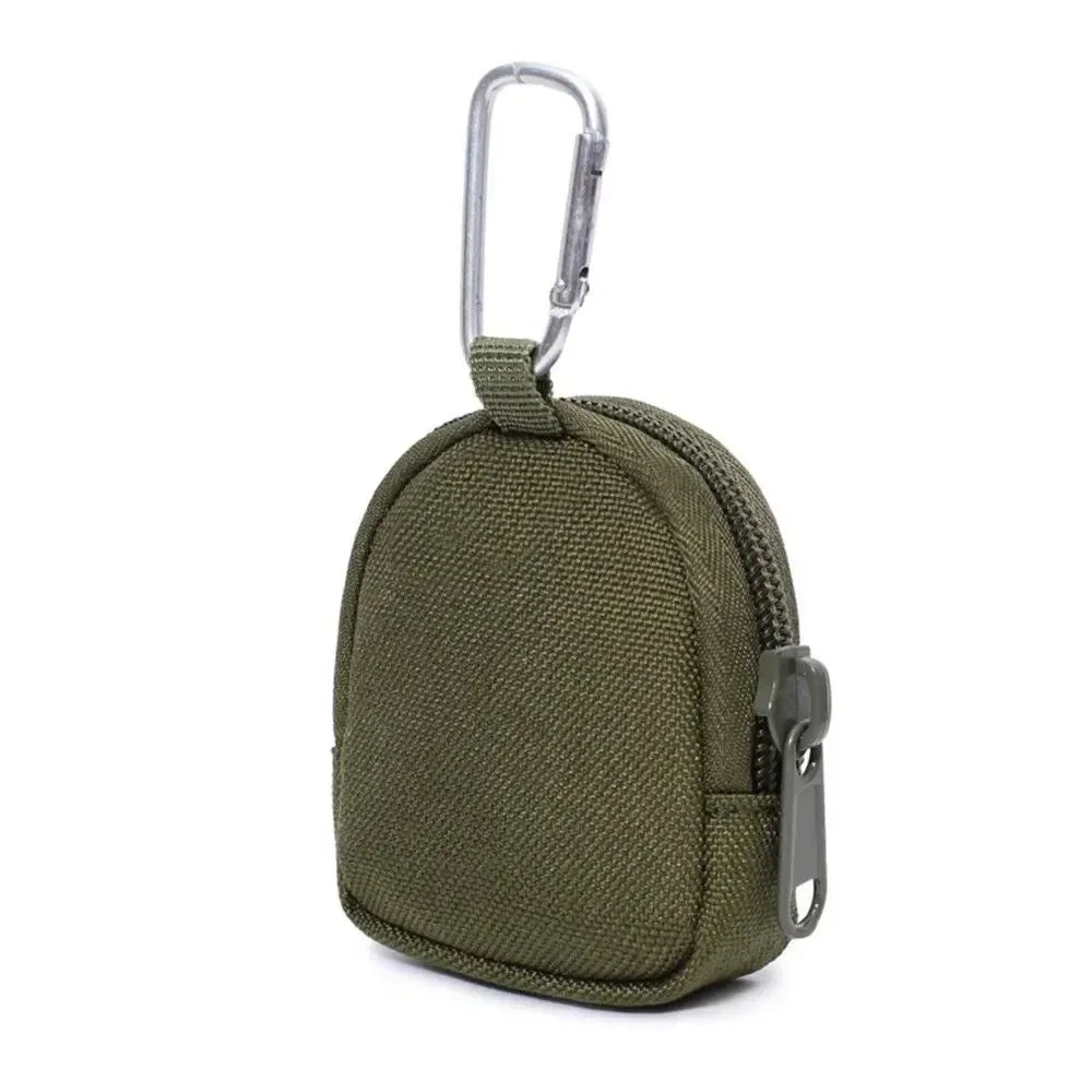 Mini Pochette Nylon Zipper EDC Outdoor Clés Monnaie – CLEVI Paris