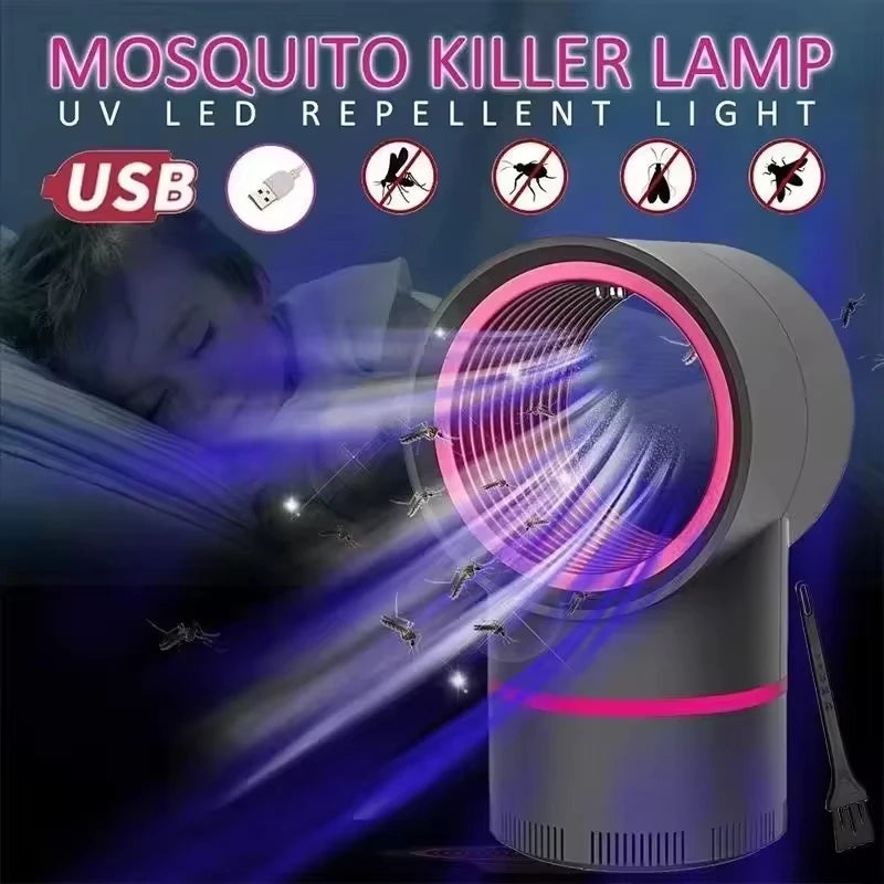Lampe Anti-Moustiques Électrique USB Rechargeable Intérieur & Extérieur – CLEVI Paris