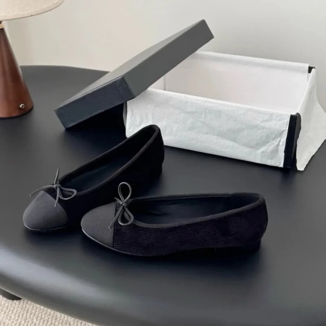 Ballerines femme à nœud – CLEVI Paris