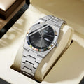 Montre Homme Quartz Slim — Acier Inoxydable, Calendrier, Cadran 40mm | CLEVI Paris