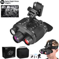 Jumelles Vision Nocturne 4K ZIYOUHU NV8360 – Portée sur Tête, Grossissement 7x, Zoom 8x, Écran 3", Batterie 4500 mAh, Chasse – CLEVI Paris