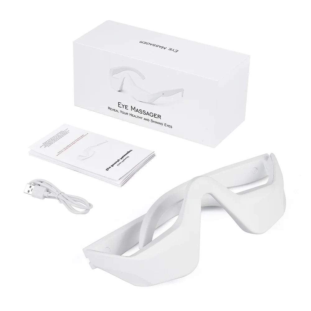 Masseur Oculaire 3D EMS | Anti-Cernes, Anti-Rides & Fatigue Oculaire
